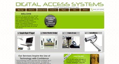 Desktop Screenshot of digitalaccesssystems.com